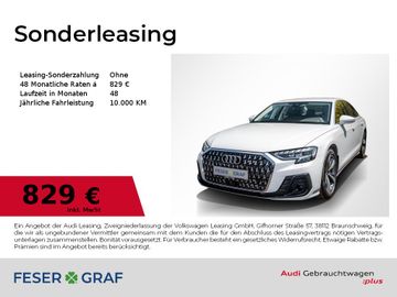 Audi Leasingangebot: Audi A8 50TDI HD-Matrix/ACC/adAir/Kameras/Navi+