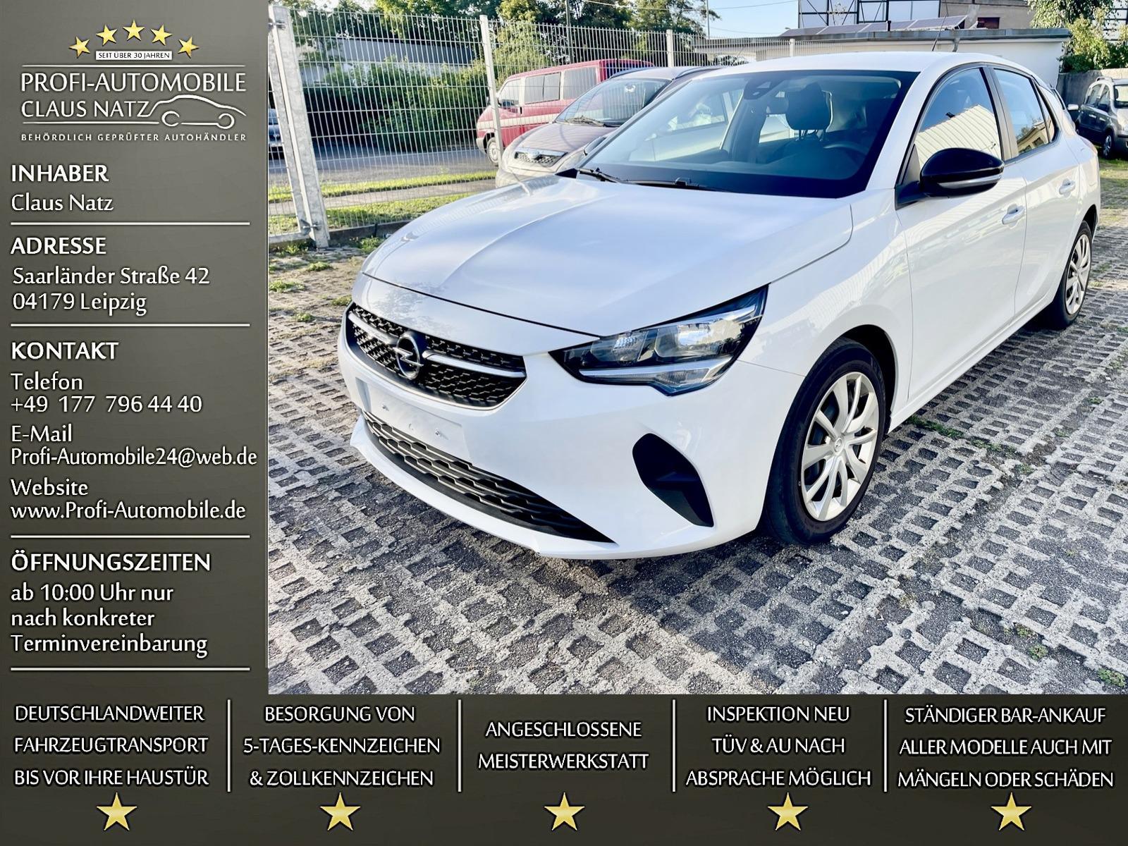 Opel Corsa F 1.5 *1.Hand*Scheckheft***Service NEU***