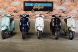 Vespa Primavera -125 - €5+ Modell 2026 mit TFT Display - BENZIN ROLLER