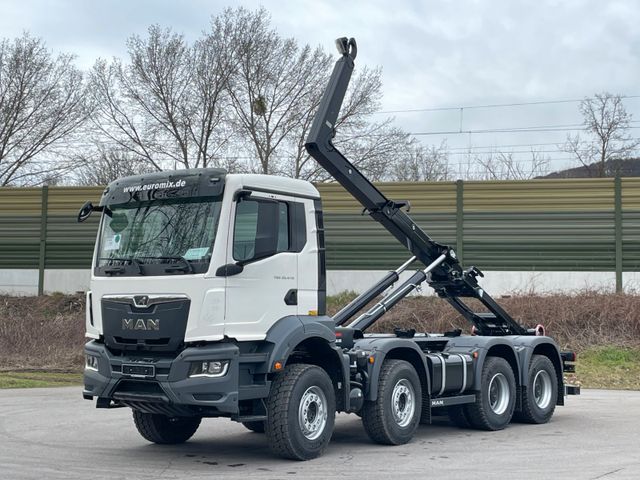 MAN TGS 35.480 8x4 Euro6e Hiab MultLift Abrollkipper