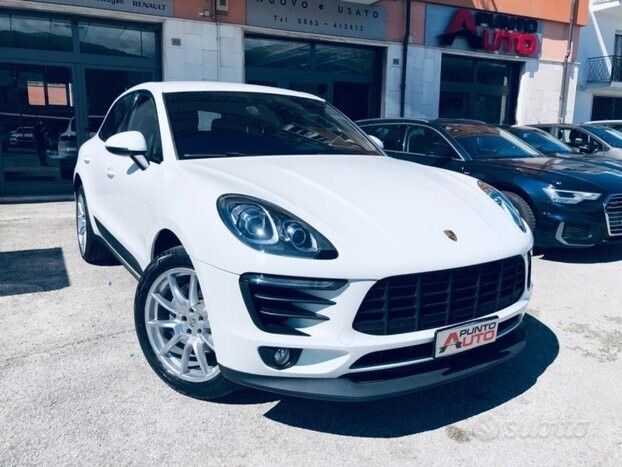 PORSCHE PORSCHE Macan 2.0T BIANCA 252 CV-PELLE