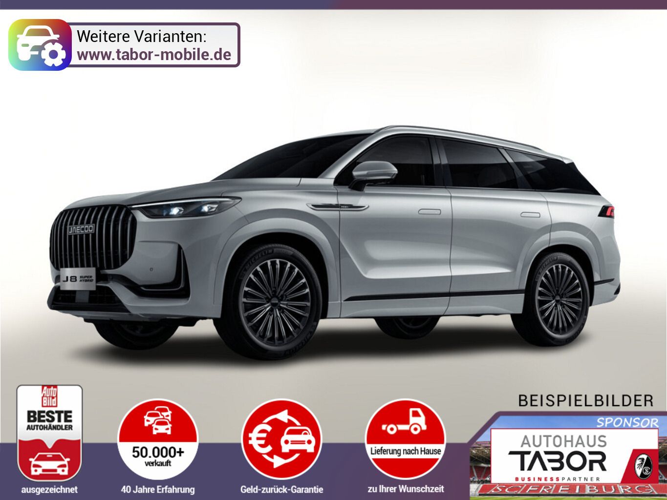 JAECOO 8 PHEV Exclusive Pano 4X4 540° UVP-22%*