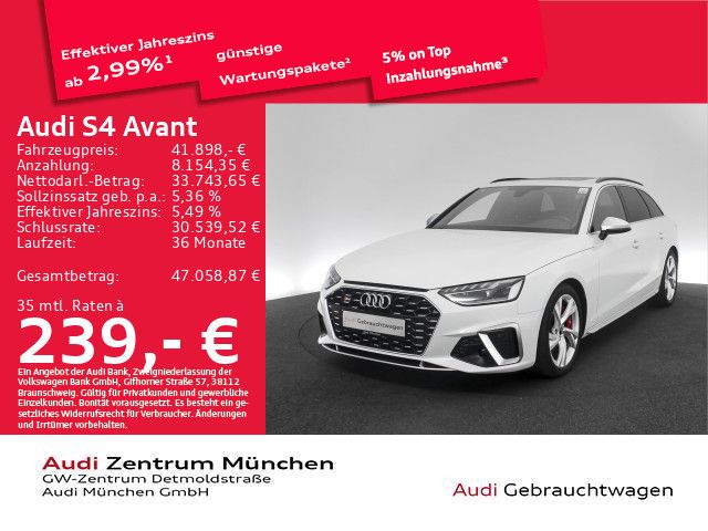 AUDI S4 Avant TDI tiptr. Pano/AHK/Kamera/Privacy/Navi