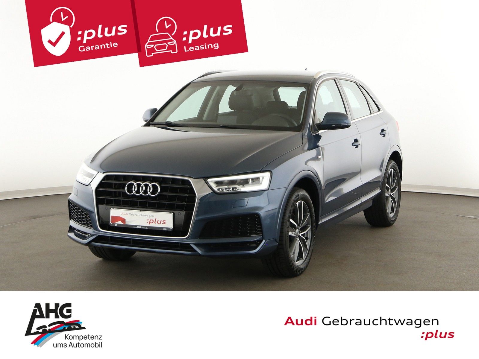 AUDI Q3 1.4 TFSI sport  LED Navi AHK Alufelgen PDC Te