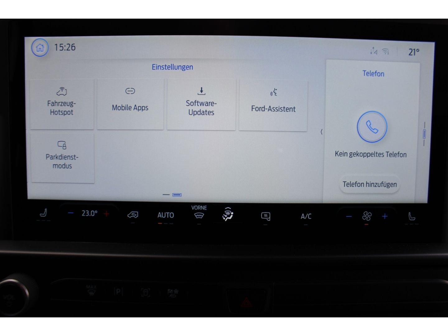 Fahrzeugabbildung Ford Transit Custom 320 L1 Trend LED GRA PDC RFK AHK