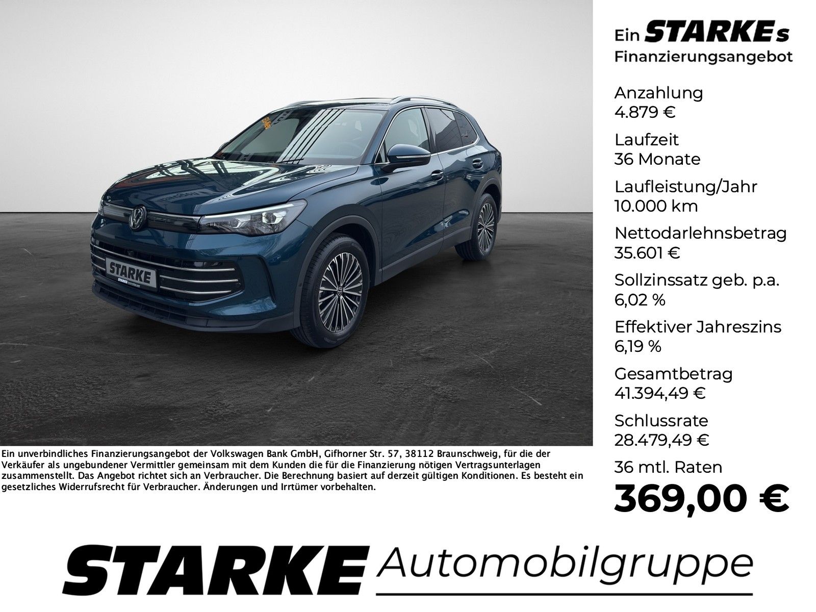 Volkswagen Tiguan 1.5 eTSI DSG Elegance AHK  Navi LED Kamer
