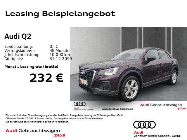 Audi Q2 30 TFSI *Virt.C*PDC*LED*KLIMA*