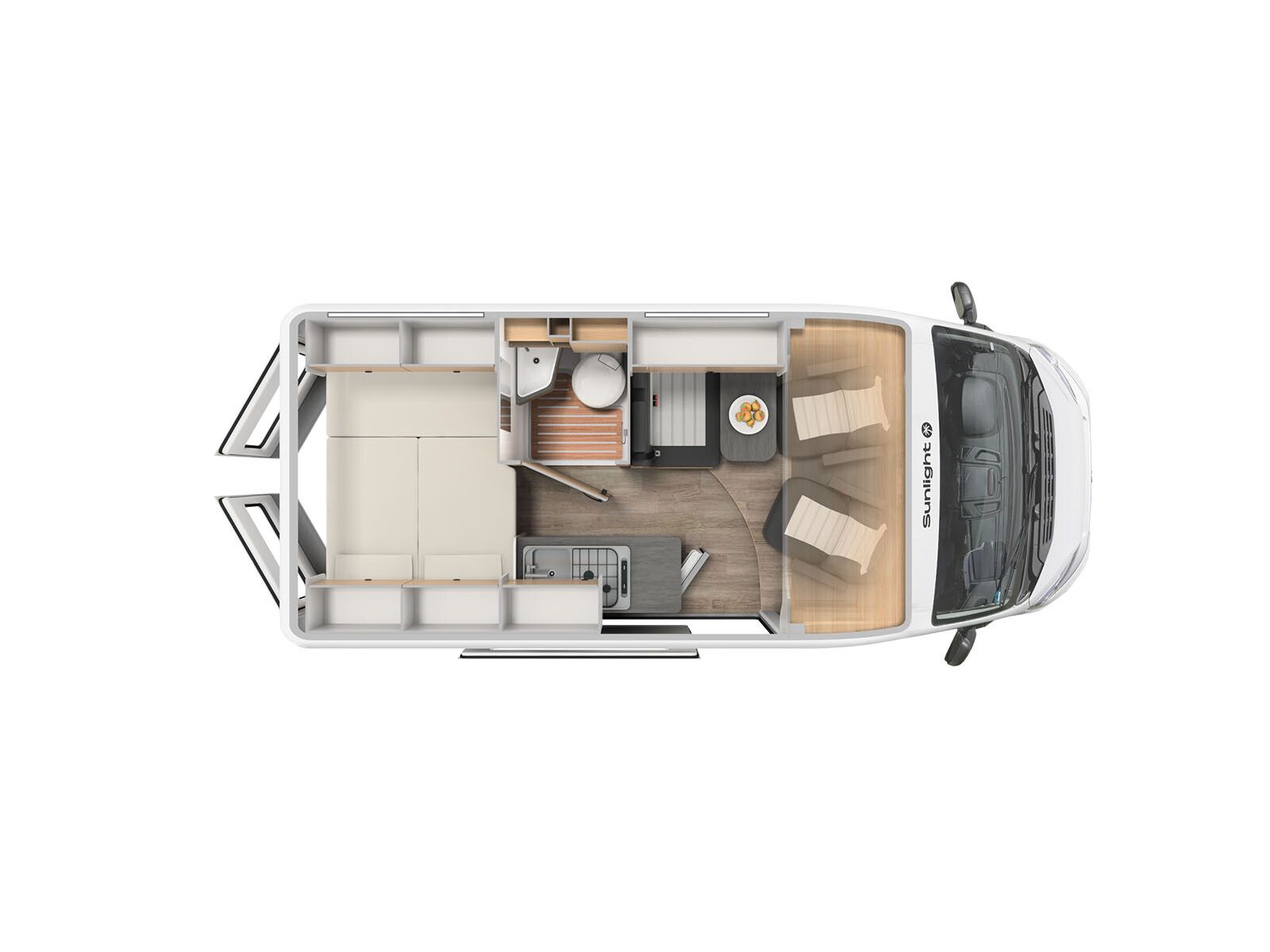 Fahrzeugabbildung Sunlight Adventure Cliff 540 Vorbereitung Solar/RFK