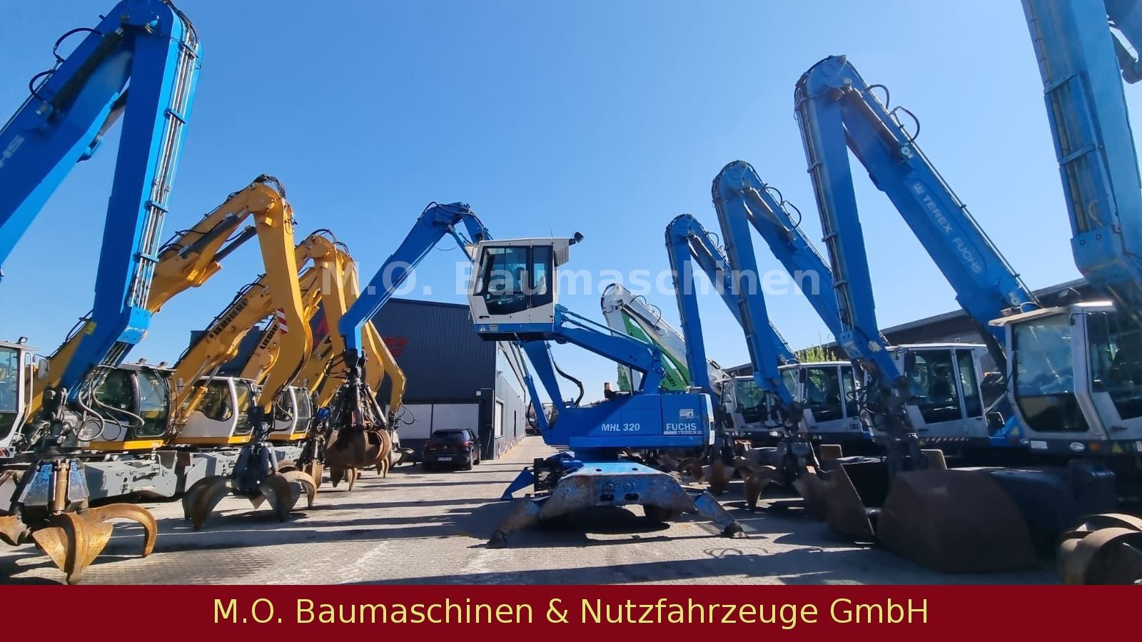 Fahrzeugabbildung Fuchs Terex MHL 320 / Polyp/ Liftkabine