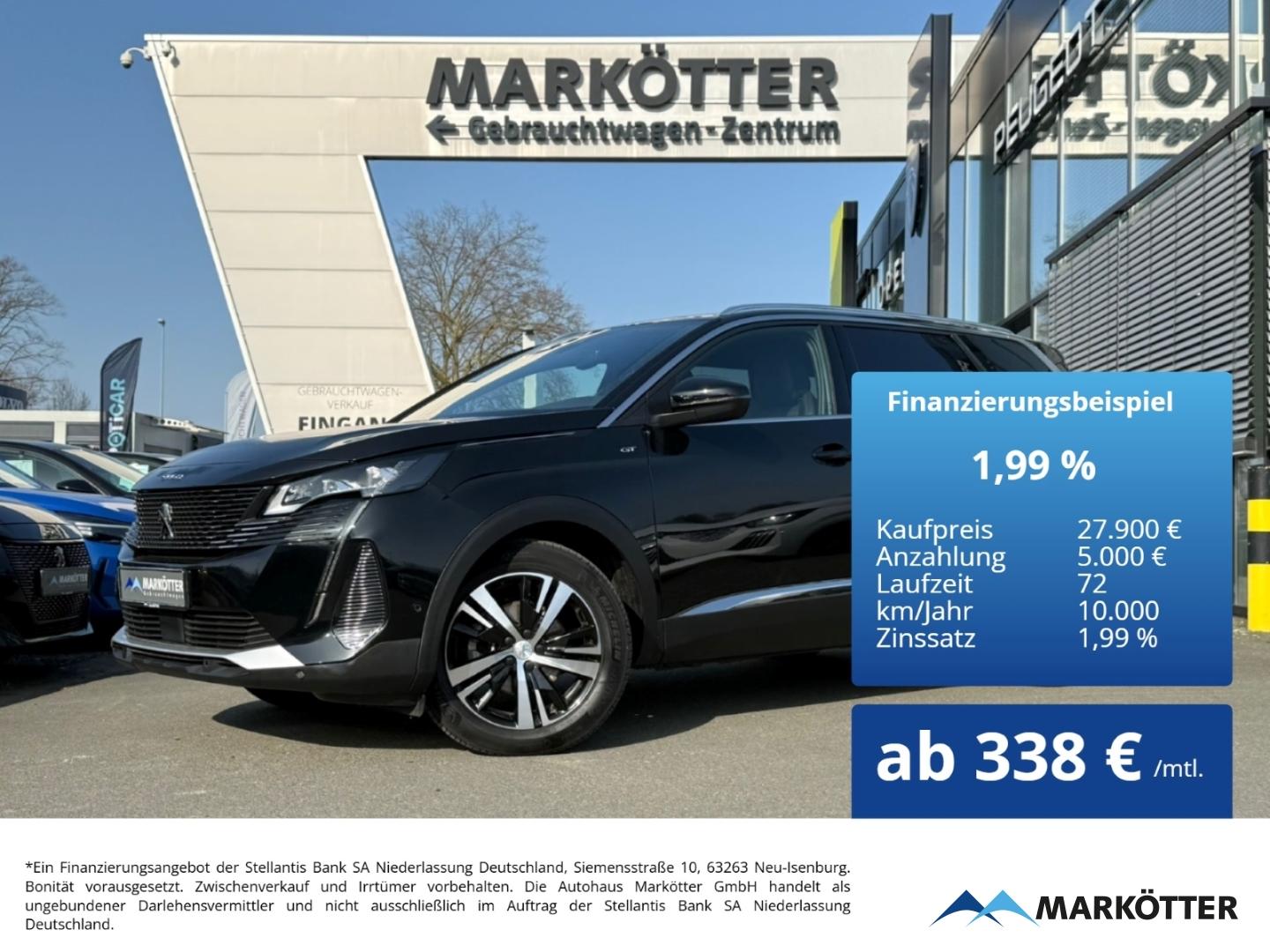 Peugeot 5008 GT Hybrid 7-Sitzer ACC/BLIS/CAM/SHZ/APPLE