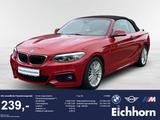 BMW 220d Cabrio M Sport NaviProf..H&K HiFi.LEDER.PDC - rote BMW 220
