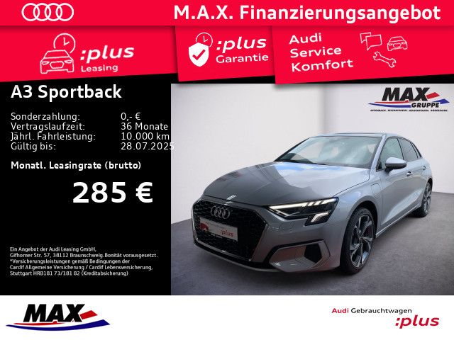 A3 Sportback 40 TFSI e ADVANCED LED+PANO+VC+NAVI
