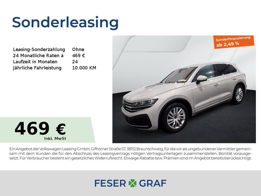 Volkswagen Touareg 3.0 TDI 4M Elegance AHK Luftf. Matrix