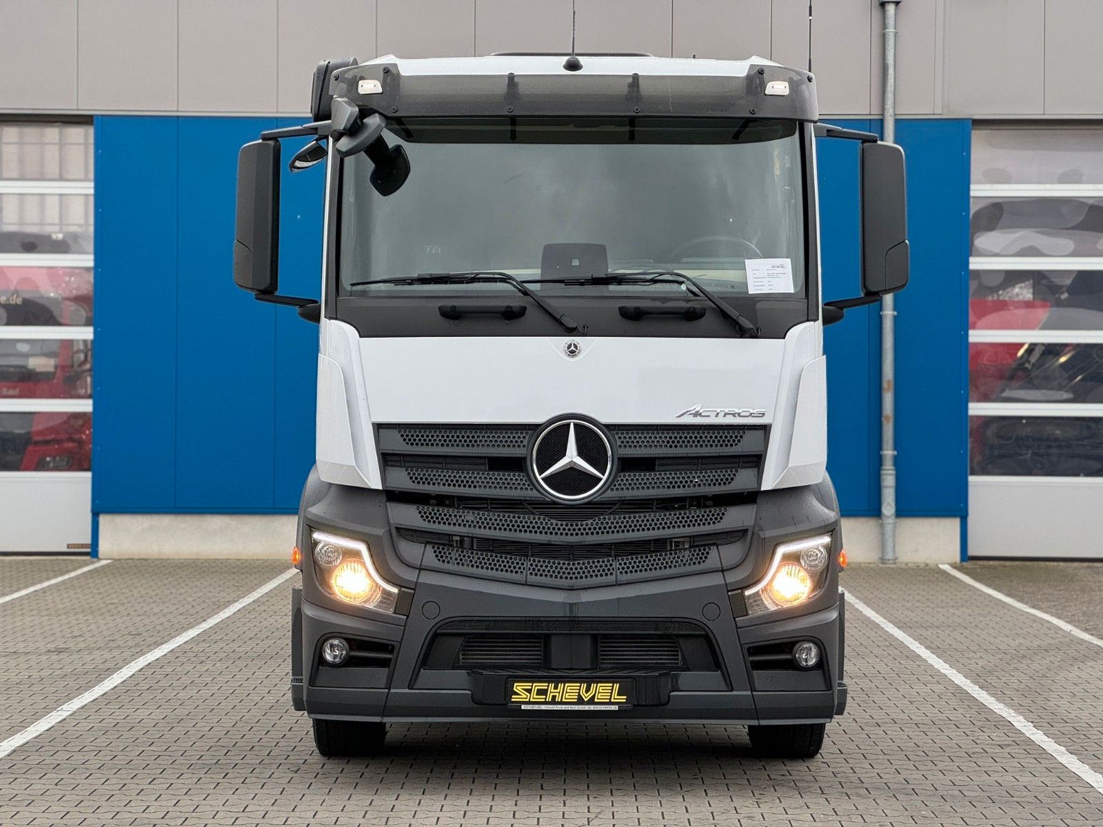 Fahrzeugabbildung Mercedes-Benz Actros 2645 6x4 Abrollkipper Meiller 21.65