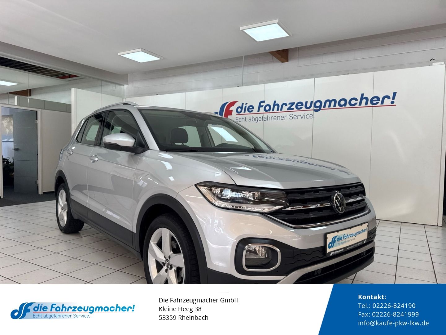 Fahrzeugabbildung Volkswagen T-Cross Style Navi Digitales Cockpit LED Dyn. Ku