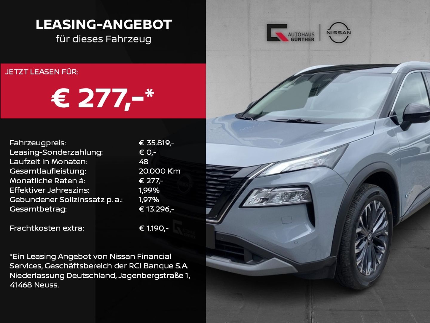 Nissan X-Trail N-CONNECTA 1.5 Automatik Winter/19Zoll/C