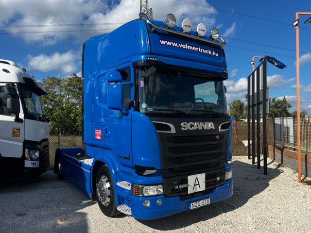 Scania R 520 - V8 - TopLine - Standard - HYVA