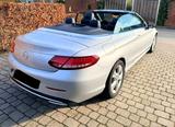 Mercedes-Benz Cabrio C 250 d Autom. - mit AHK - silberne Mercedes-Benz C 250