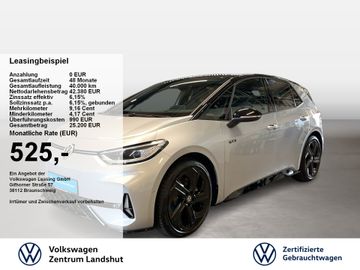 Volkswagen Leasingangebot: Volkswagen ID.3 GTX electric Automatik 2xKlima ACC AUT HUD