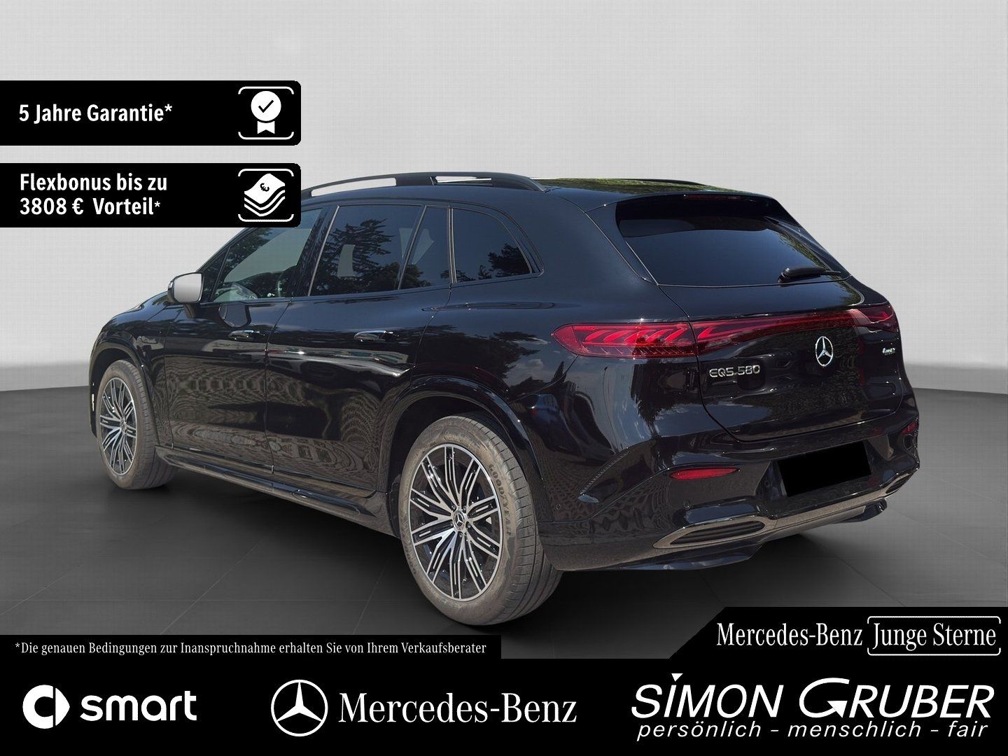 Fahrzeugabbildung Mercedes-Benz EQS 580 4M SUV AMG Premium+ Massage AHK 7 Sitze