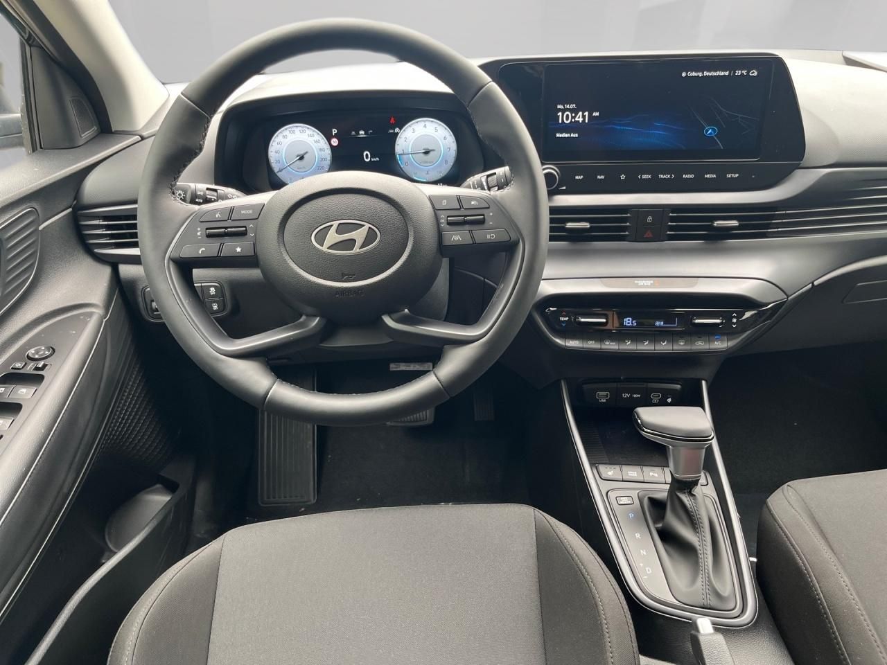 Fahrzeugabbildung Hyundai i20 FL (MY25) 1.0 T-GDI (100 PS) 7-DCT 2WD Prime
