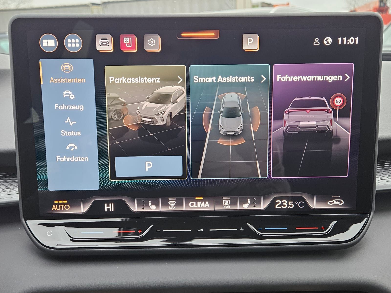 Représentation du véhicule CUPRA Terramar 1.5 eTSI Dinamica Pack Edge HUD 19