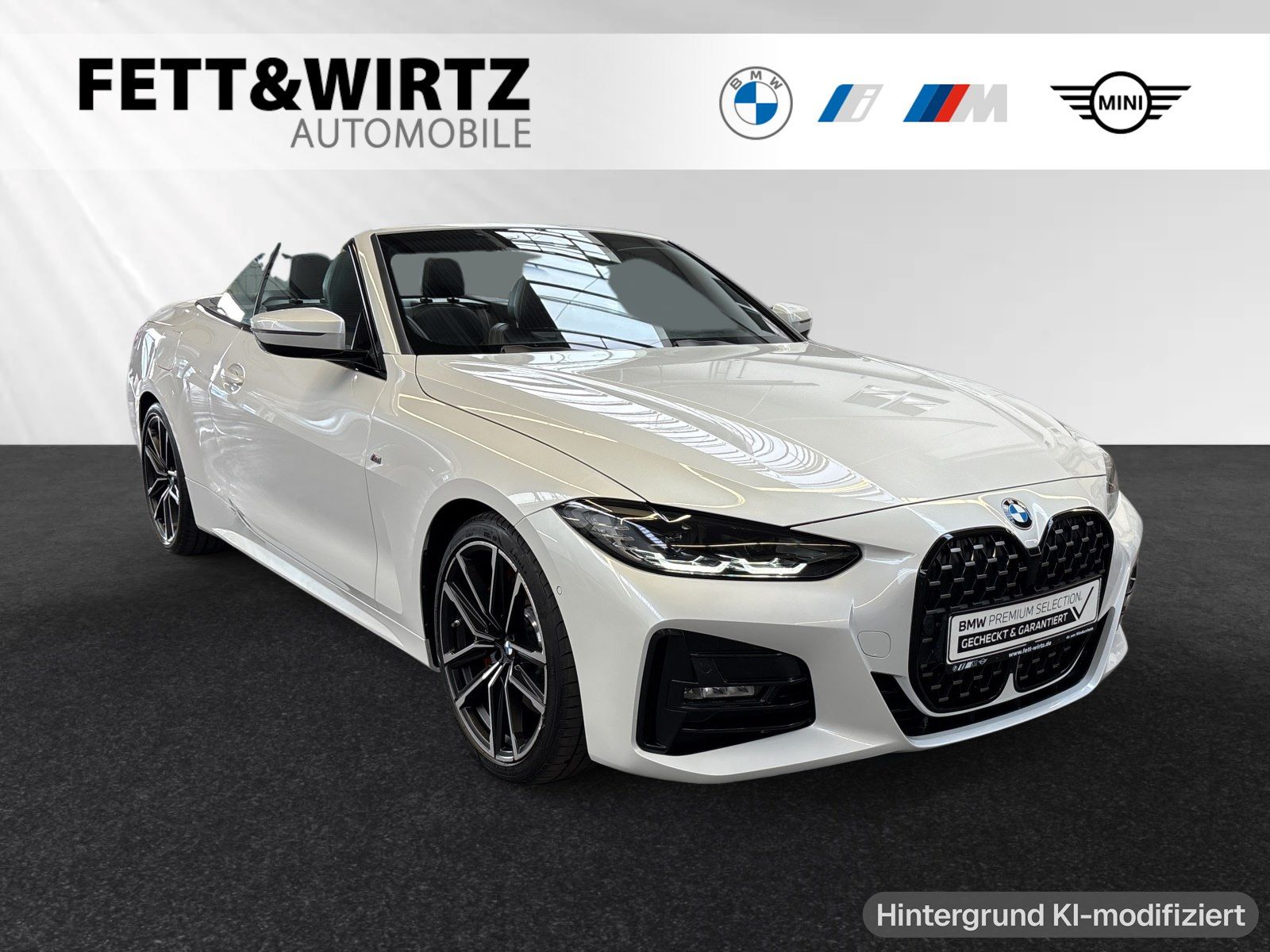 BMW 420d Cabrio M Sport Pro Harman Kardon DA
