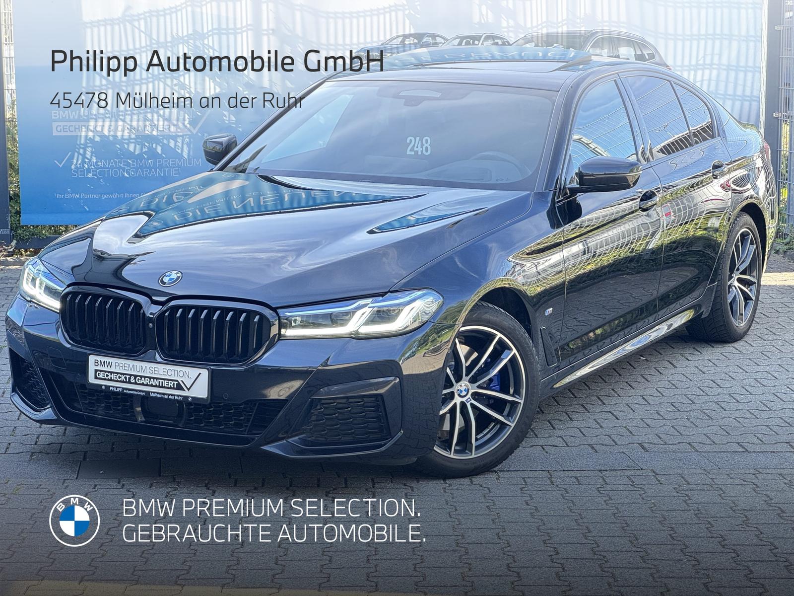 BMW 520d M Sport Sitzlüft LASER AHK ACC HuD Int-Lenk