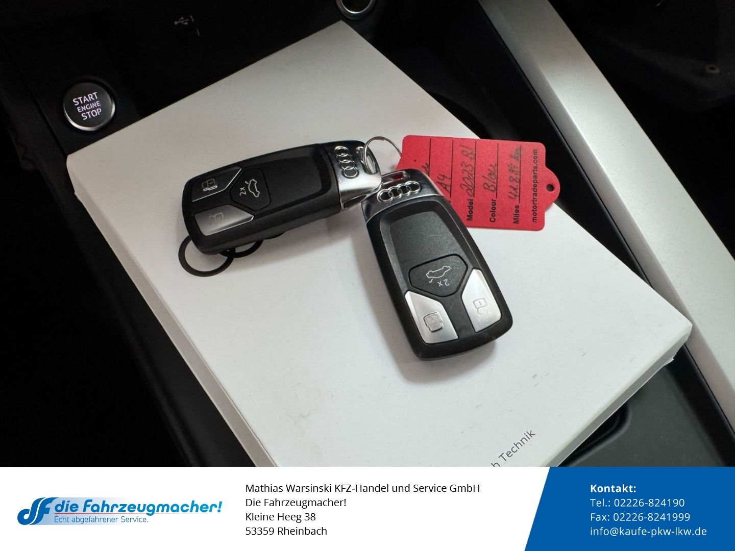 Fahrzeugabbildung Audi A4 Avant 35 TFSI S line 2.0 EU6d Sportpaket AHK-
