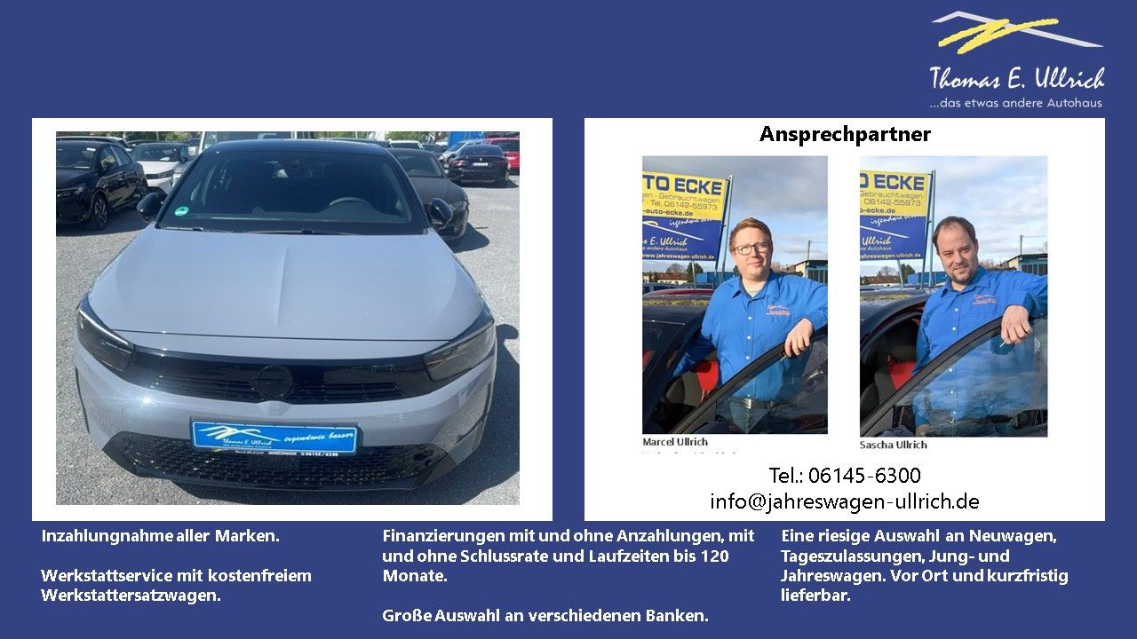 Fahrzeugabbildung Opel Corsa F 1.2 Turbo GS 74KW Automatik