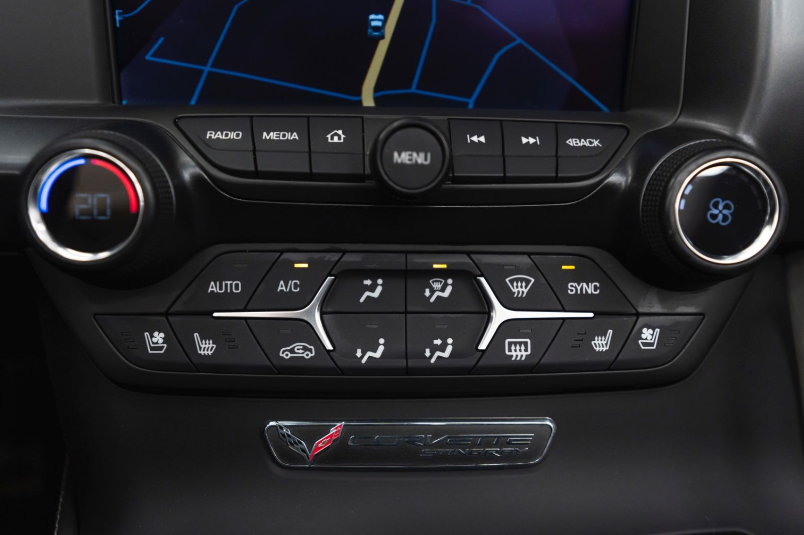 Fahrzeugabbildung Corvette C7 Stingray 6,2L Cabrio 3LT HUD KAM