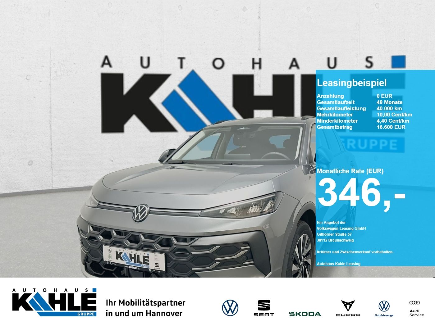 Volkswagen T-Roc 1.5 eTSI DSG Life CarPlay ACC AHK LED Navi