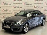 BMW 220i Coupe SportLine GSHD/NAVI/XEN/KEY/L-HEIZUNG - graue BMW 220