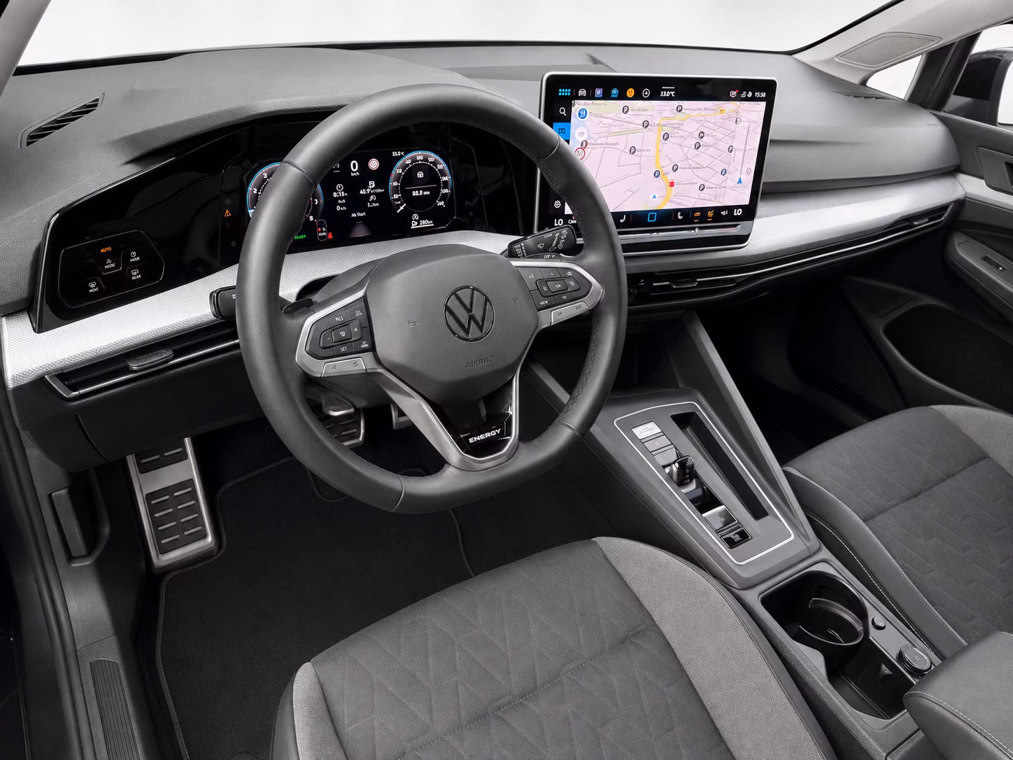 Volkswagen Golf ENERGY-KAME-VIRT-SHZ-KEYL-NAVI-LANE-CARPLAY, миниатюра 10