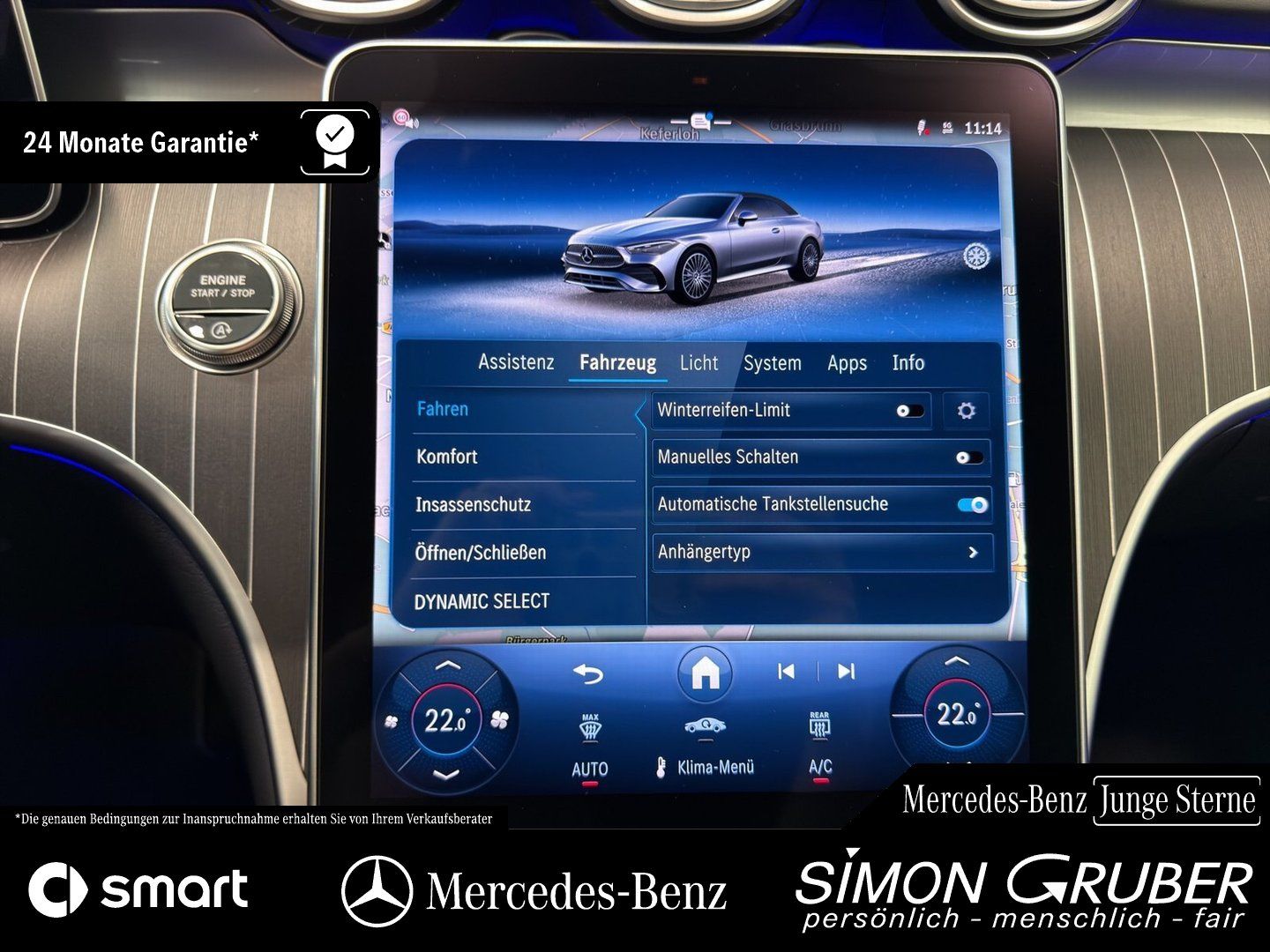 Fahrzeugabbildung Mercedes-Benz CLE 200 Cabrio AMG Burm Digi LRH Guard AHK