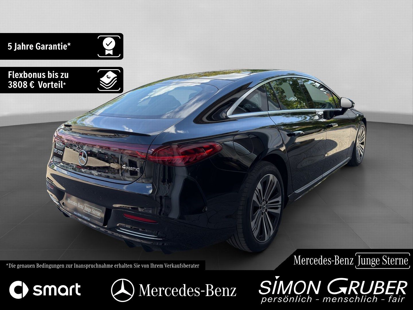 Fahrzeugabbildung Mercedes-Benz EQS 500 4M AMG Massage Sitzklima AHK Mod 2026
