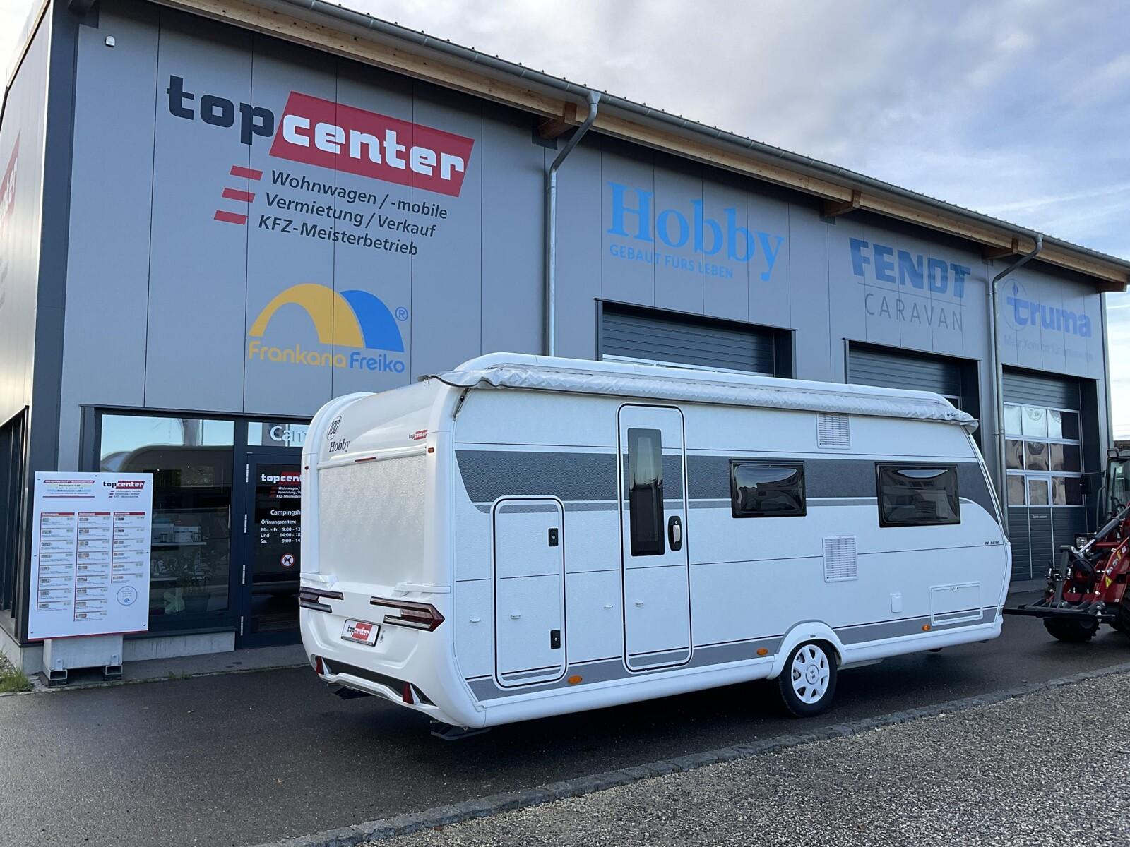 Hobby De Luxe 540 KMFe Garage / WIGO / Fahrradträger