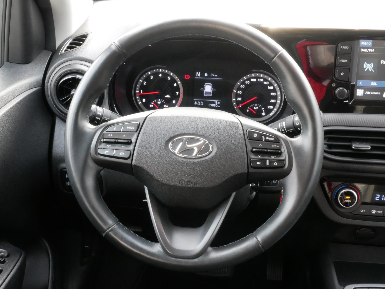 Hyundai i10 1.2 Trend Kamera Sitzheizung Tempomat PDC