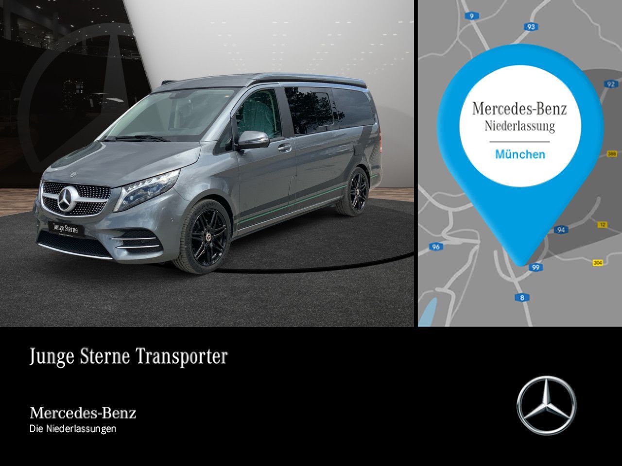 MERCEDES-BENZ Marco Polo 300 d EDITION AMG+9G+AHK+StandHZ+MBUX