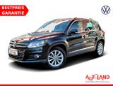 Volkswagen Tiguan 1.4 BMT Bi-Xenon Sitzheizung AHK PDC - Volkswagen Tiguan: Schwarz