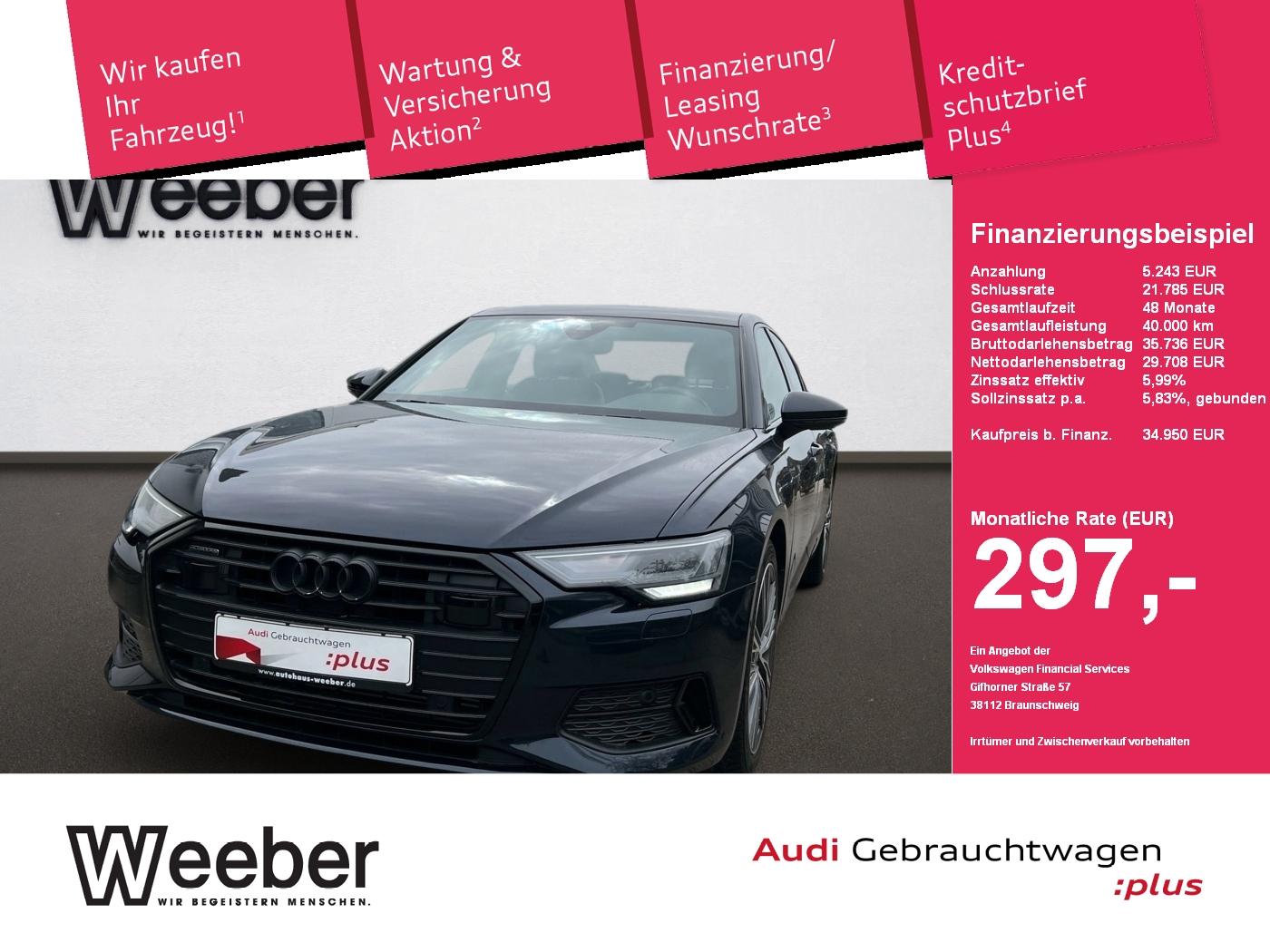Audi A6 Lim. sport quattro *BLACKSTYLE*LEDER*PANO*NAV