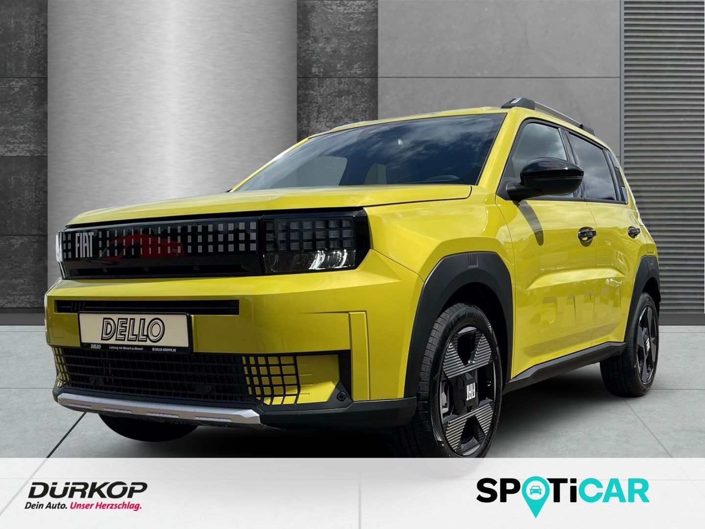 Fiat Grande Panda La Prima Rückfahrkamera Navigations