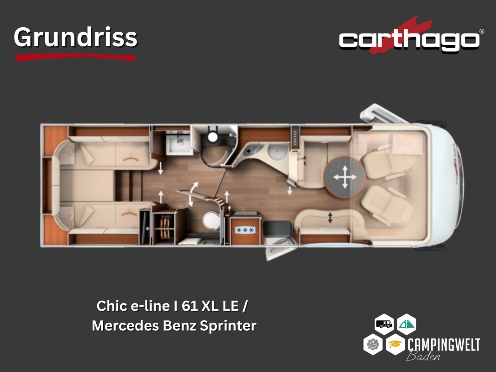 Chic e-line I 61 XL LE / Mercedes Benz Sprinter