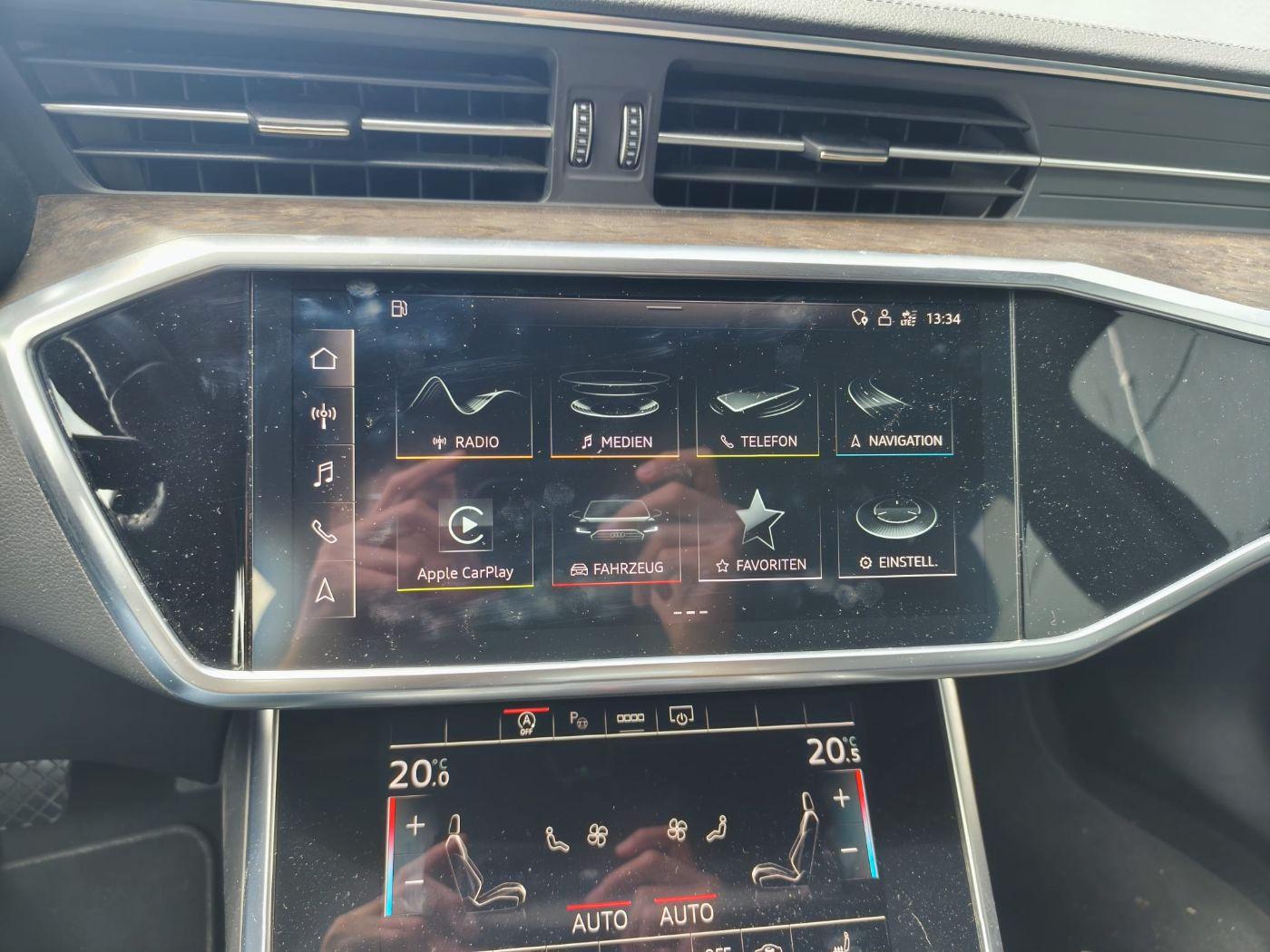 Audi A6 Avant 45 TDI quattro design LEDER PHONE BOX K, миниатюра 11