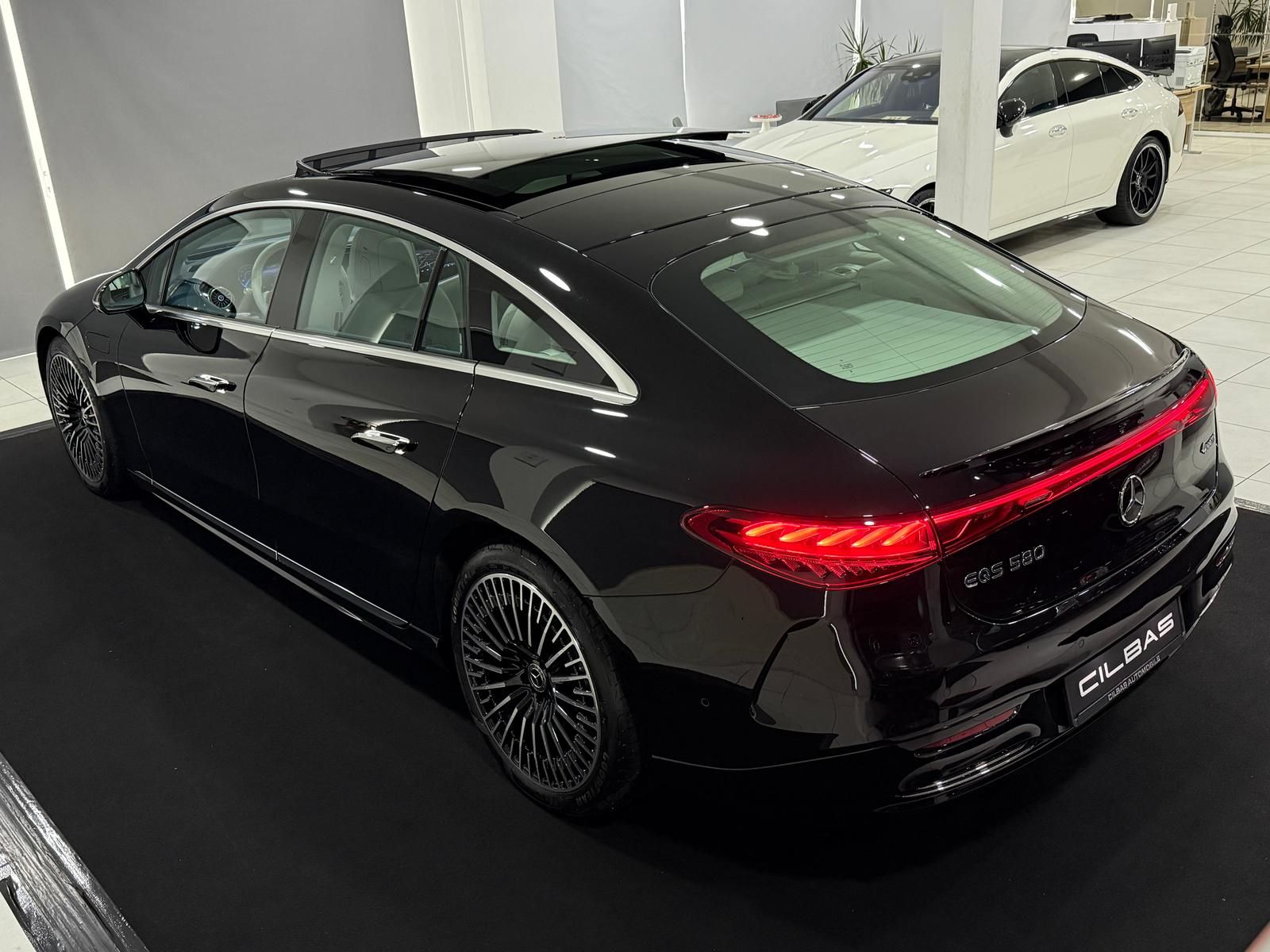 Mercedes-Benz EQS 580 4M AMG Edition 1 LEDER BEIGE HYPER HUD foto 10