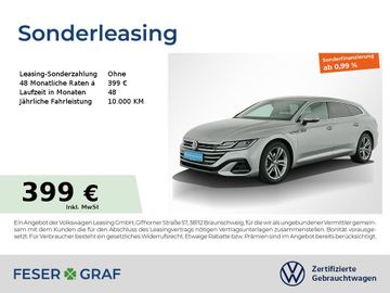 Volkswagen Leasing Angebot: Volkswagen Arteon SB R-Line 2.0 TDI DSG Navi AHK LED Keyles