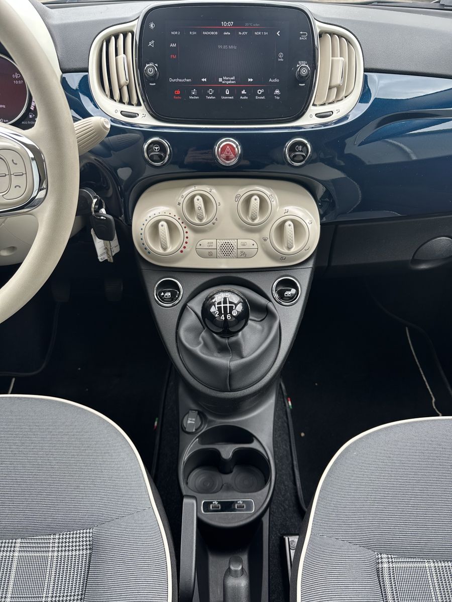 Fahrzeugabbildung Fiat 500 1.0 Lounge PDC+CARPLAY+TEMPOMAT+KLIMA+15Zo