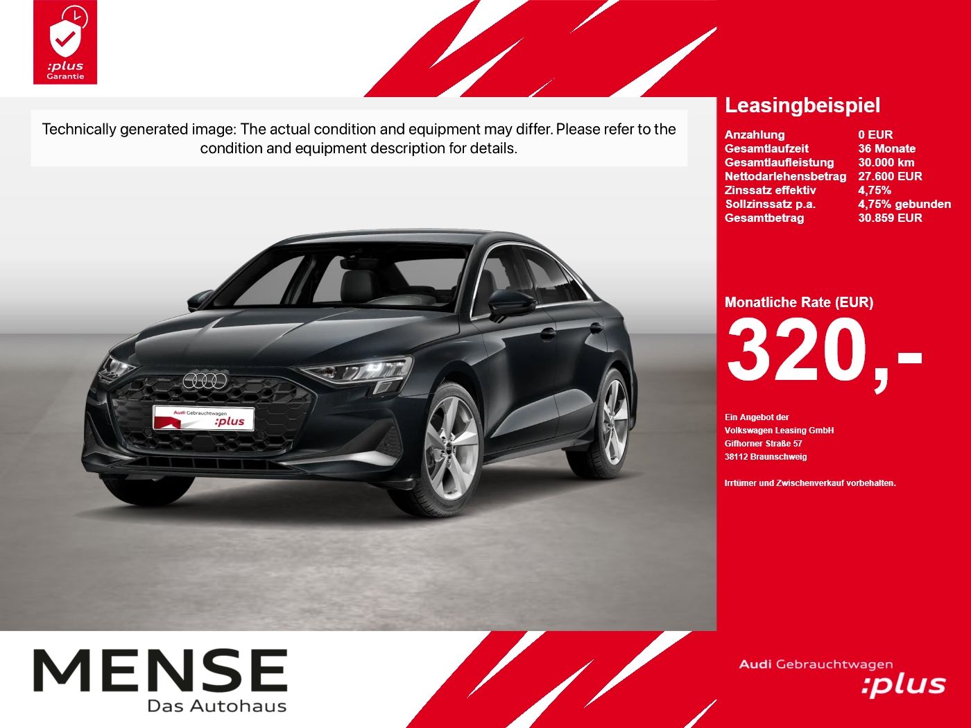 Audi A3 Limousine 35 TDI S tronic advanced ACC|Navi