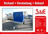 TPV EU3 PKW Kastenanhänger 750kg mit Plane LH. 1,5 m - TPV Pkw-Anhänger