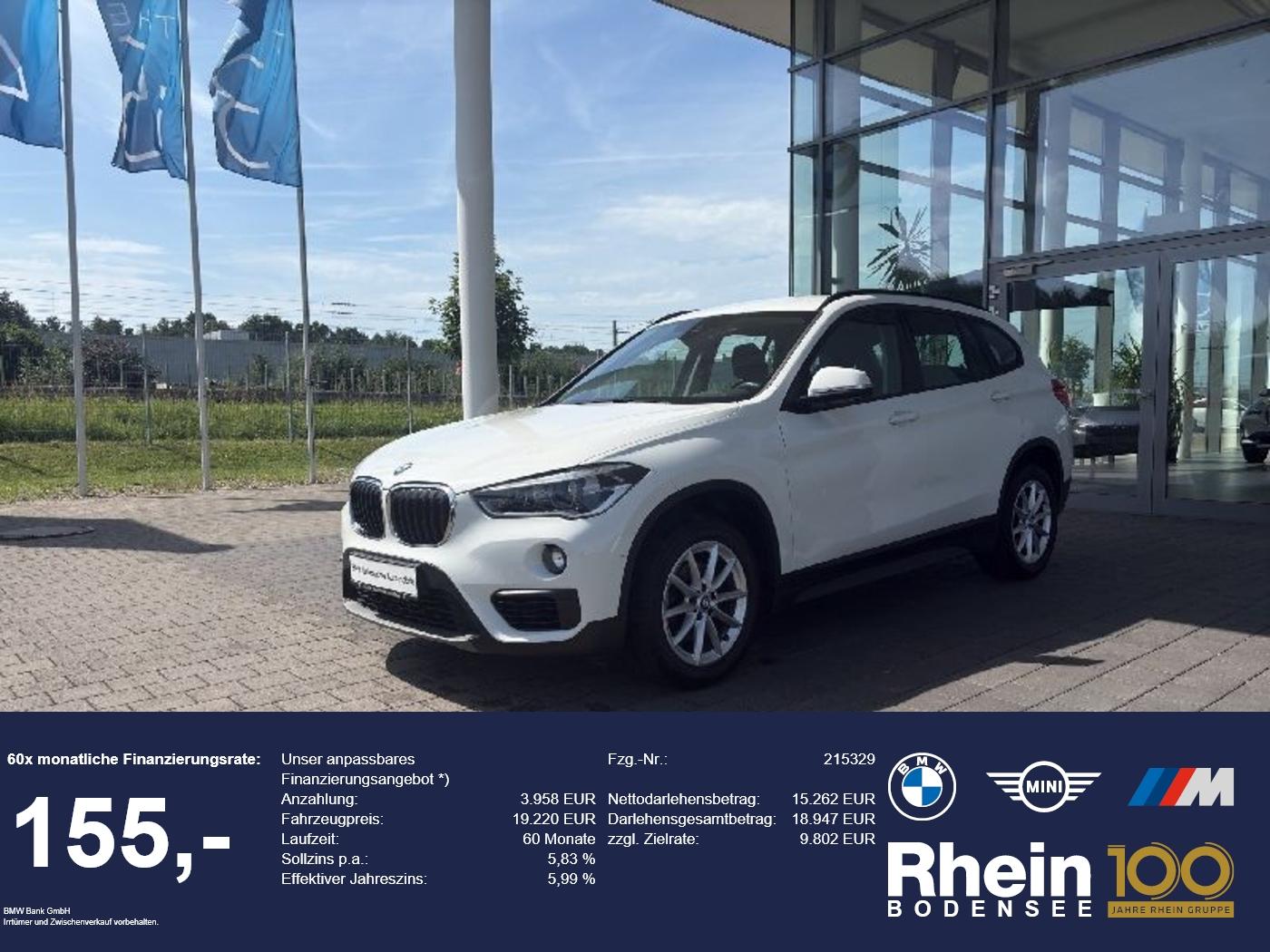 BMW X1 sDrive 18i Rückfahrkamera PDC LED Sitzheizung